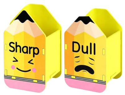 Pennhållare för klassrum trä söt multifunktionsdispenser