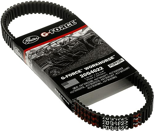 Gates 20G4022 G Force Workhorse Continuously Variable Transmission (CVT) Belt