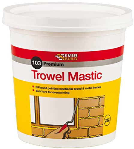 Everbuild 103 Premium Trowel Mastic, Stone, 6 kg