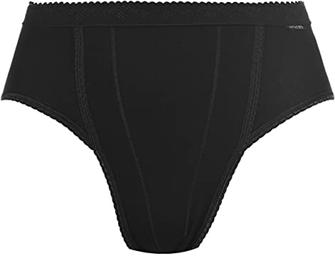 Sloggi Women's Tai 2 Pack Control Knickers, Black, 14 UK