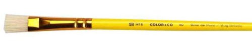 LEFRANC BOURGEOIS Borstenpinsel, flach, Gr. 10 175163