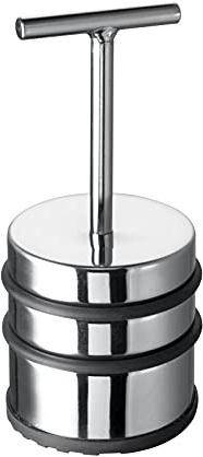 ALCO-Albert 2853 - Türstopper, ca. 18 x 6,5 cm, silber, 1 Stück