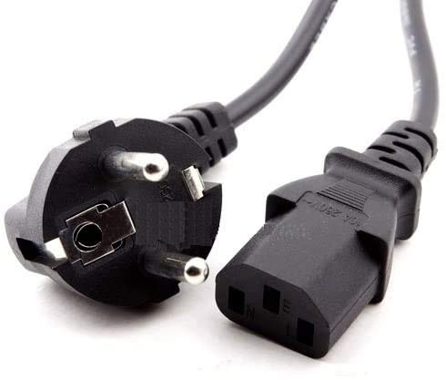 Top Chargeur ® Lot de 10 Cordon Câble Secteur Alimentation Electrique 1.5m 150cm Standard C13 Noir