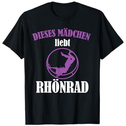 Rhönradturnen Turnerin Dieses Mädchen liebt Rhönrad T-Shirt