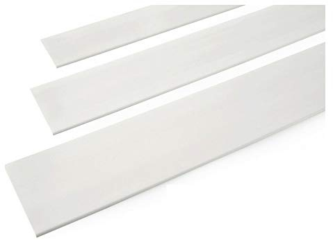 236.22inch 6M Flat BAR Trim Door Window Architrave White PVC Cover Strip TMW Profiles (40mm)