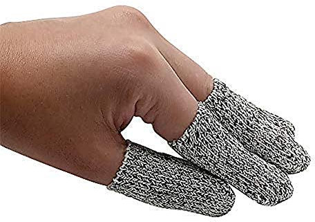 huihuijia Sicherheitshandschuhe, schnittfeste Handschuhe, Schutzhandschuhe, Gartenhandschuhe mit Krallen, Schnitthandschuhe, Latexhandschuhe, Größe S für kleine Schubkarre, besserer Halt, 5 Stück