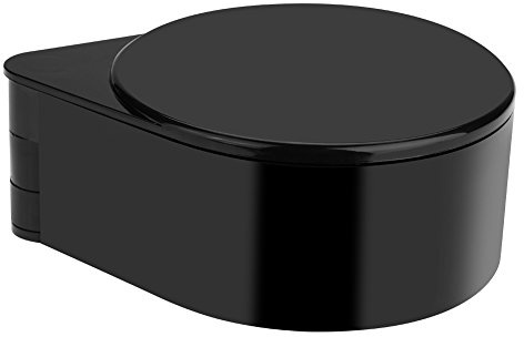 Glass Rimmer, Acrylic Salt Glass Rimmer Labelled Sugar Glass Rimmer with 3 Trays Margarita Salt Rimmer for Bartenders Bars Party