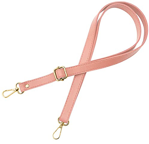 Gurt Band Schulterriemen für Damen Taschen Handtasche - Farbe Metallteile Gold - Länge verstellbar 70-128 cm - Breite 1,8 cm - Schultergurt Umhängetasche Trageriemen Riemen Umhängegurt - Farbvariation