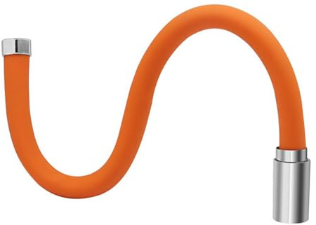 Prolunga Per Rubinetto Da 50 Cm In Acciaio Inox Con Piegatura A 360° E Tubo Regolabile In Schiuma E Silicone Universale Per Cucina
