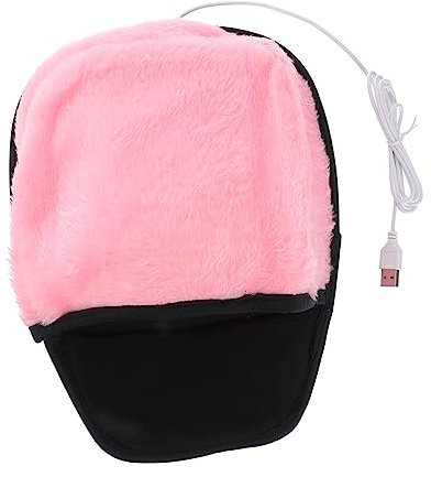 Tofficu Heizmauspad USB-heizfunktion Für Winter Beheizte Mausunterlage Für Schreibtisch Passend Für Zuhause Und Büro