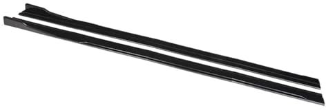 Auto Seitenschweller 2,2 m Für VW Für Golf 6 MK6 Für GTI Für GTD 2009-2011 2012 2013 Seitenschweller Stoßstange verlängerung Rocker Splitter Diffusor Winglet Flügel Auto Seitenschweller Spoiler(Gloss