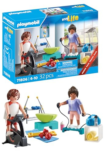 Playmobil | Sports | Entraînement Fitness | Jouet pour Enfants à partir de 4 Ans | 71806