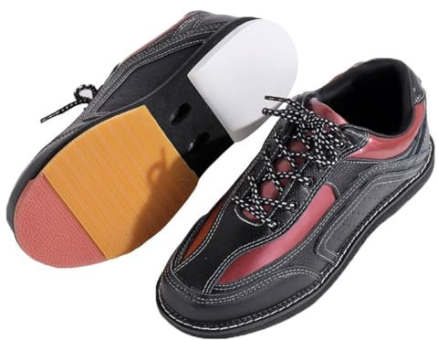 Viaoragiosa Bowling Shoes,Lace Up Lightweight Lawn Bowling Shoes,ladies Bowling Shoes,bowling Shoes Mens,Bowls Shoes Trainers,Wear-Resistant,Unisex,Non-Slip,for Bowling Practice,Indoor And Outdoor
