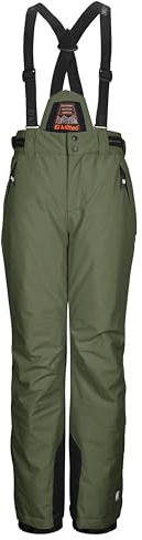 Killtec Jungen Skihose/Funktionshose mit abnehmbarem Latz, Kantenschutz und Schneefang Ksw 214 Bys Ski Pnts