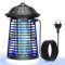 Lampe Anti Moustique, 20W 4200V Anti Moustique Electrique avec LED Lampe, IP68 Étanche Appareil Tue Insectes Interieur Exterieur pour Moustiques, Mouches, Mouches à Fruits, Mites