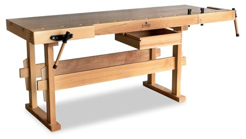BAMATO Hobelbank WORK-2100 aus Massivholz