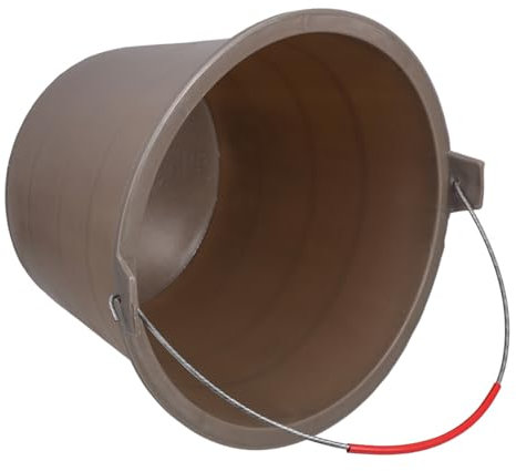 DIYEAH Leerer Kunststoffeimer Mischen Industrieller Zementeimer Schwerer Sandbetoneimer Kunststoffeimer Tragbarer Leerer Eimer Tragbarer Zementeimer Leerer Zementeimer Pp