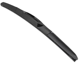 Escobilla Limpiaparabrisas Escobilla Limpiaparabrisas Universal Con Gancho En U Goma Para Parabrisas lado Izquierdo/derecho Accesorios Para Coche(RIGHT HAND DRIVER,18 inches 450mm)