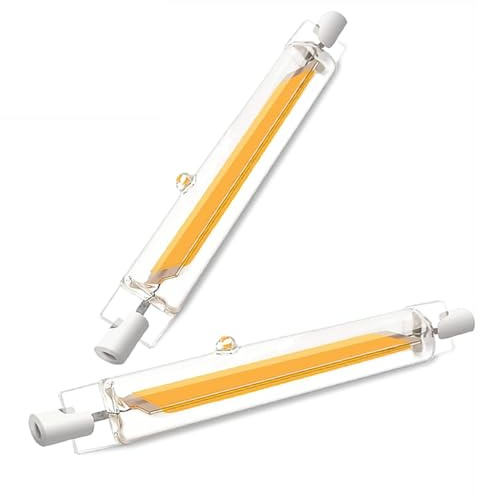Aouppert R7S LED 118mm 20W Dimmbar Warmweiß 2000LM 3000K 20W Glühbirne Ersatz für 200W Halogen Leuchtmittel | AC/DC 220-240V, 360°Abstrahlwinkel, Kein Flackern, für Flur/Stehlampe, 2er Pack