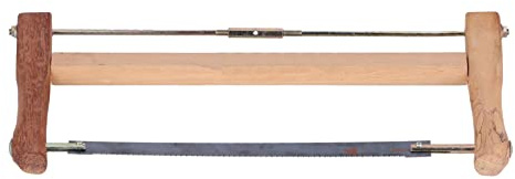 Fafeicy Teakramsåg 400 Mm Handsåg, Manganstålblad, Träbearbetningsverktyg med Förtjockat Handtag, Lätt Att Använda, för Snickare, Gör-det-själv Träarbetare, Levereras med Olika Design (Stor storlek