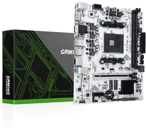 SHANGZHAOYUAN Scheda madre A520M-GL supporta CPU AMD AM4 Ryzen di 3a quinta generazione | DDR4, NVMe/NGFF M.2, PCIe 3.0, WIFI M.2, SATA 3.0, USB 3.0, Gigabit-LAN, M-ATX Gaming Motherboard