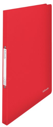 Esselte Leitz - Quaderno ad anelli VIVIDA, A4, PP, 2 anelli, 16 mm, colore: Rosso