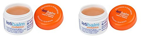 2 x Letibalm Pediatrico Balsamo Naso/Labbra - Ripara, Idrata, Protegge 10 ml - Marco Viti