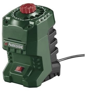 Parkside Bohrerschärfgerät PBSG 95 C3 - Einfaches und sicheres Schärfen von HSS-Bohrern für 20 Größen von 3,0 bis 12,0 mm - Inklusive 2 Wetzsteine zum Schärfen
