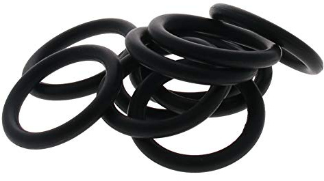 Othmro Nitrilkautschuk-O-Ringe, Dichtungsgummi-Unterlegscheiben, O-Ring, 40 mm Außendurchmesser, 28,6 mm Innendurchmesser, 5,7 mm Breite, metrische Buna-N-Dichtungsringe, 10 Stück