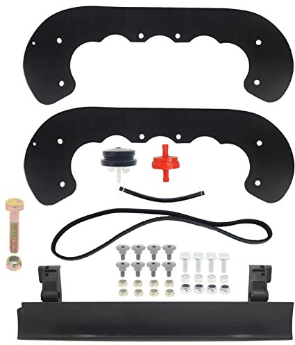 Hutdkte 99-9313 Gummi-Paddel, 133-5585 Schaber, 108-4921 Gürtel für Toro Power Clear 53,3 cm Schneefräse 210R 221QE 221E 621 621E 621R 621ZR 621ZE 621QZR 621QZE Schneefräse Mit Hardware-Kit.