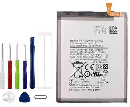 Vvsialeek EB-BA505ABU Replacement Battery Compatible with Samsung Galaxy A50 SM-A505F Galaxy A30 SM-A305F Galaxy A20 SM-A205F with Free Toolkit