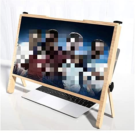 Laptop HD Amplifier Computer Screen Magnifier,Monitor Magnifier Screen For Laptop 21 Inch Ultra-clear Screen Expansion Bracket, Desktop Heightening Laptop Screen Magnifying Glass For Movies Videos Gam