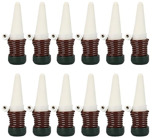 TNSLAND 12 Stück Wasserspender für Zimmerpflanzen, Automatischer Wasserspender für Blumen und Pflanzen, Pflanzen Bewässerung Wasserspender für Zimmerpflanzen und Blumen