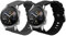 kwmobile 2x Sportarmband kompatibel mit HONOR Magic Watch 2 46mm Armband - Fitnesstracker Band Set aus TPU Silikon