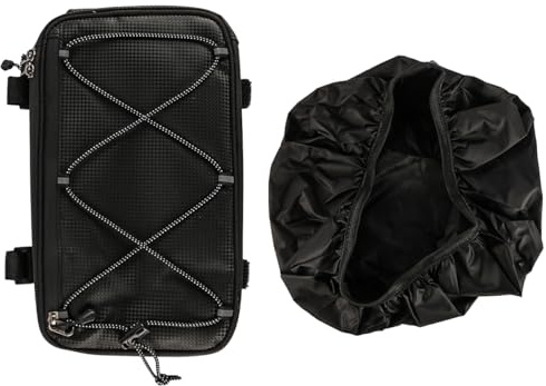 Sarini Borsa per Bicicletta per Portapacchi Valigia per Bici Impermeabile con Copertura Impermeabile Soluzione di stoccaggio Durevole per Ciclisti Accessori da Viaggio all'aperto