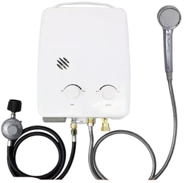 Termo Electrico, Calentador De Agua Portátil Sin Tanque, Propano, 5L, 1,32GPM, 34 000, Calentadores Eléctricos De Gas For Ducha Instantánea, Electrodomésticos Principales For El Hogar,Para cocina, b