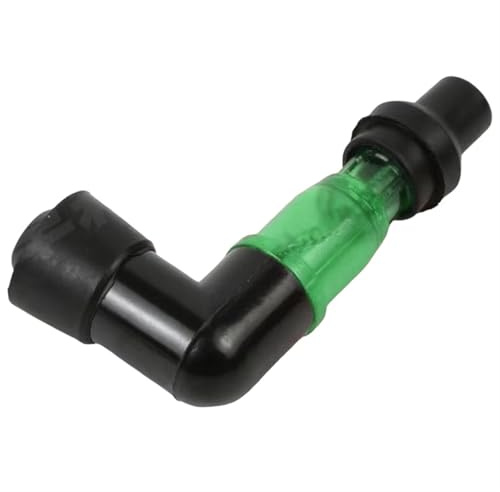 Motor Zündspule Motorrad-Blitz-Zündkerzenstecker Universal-Zündkerzenstecker Für Motorräder Ellenbogen-Blink-Zündkerzenstecker Für Motorräder Motorrad Zündungen(Green)