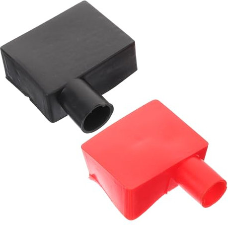 Warmhm Couvercle de Terminal Automobile en Silicone Protecteur pour Bornes de Batterie Voiture, Protection la Corrosion et L'usure