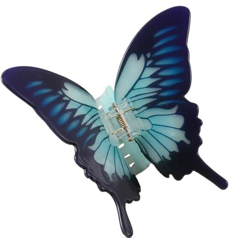 Laikoutd Delicate Butterfly Hair Clip Butterfly Hair Claw Stylish Hair Grip Haarverschluss Haarzubehör Für Verschiedene Anlässe Elegante Haare Clip