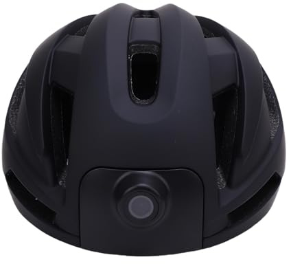 Tangxi Casque de Vélo avec Appareil Photo, Enregistreur Vidéo HD 1080p HD Casque à Cyclisme Intelligent avec Casque Bluetooth Multi Mode, pour la sécurité du Vélo de Route (Black)