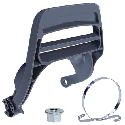 Convient for la tronçonneuse Hus 445 445E 450E 450 Rancher, poignée de frein de chaîne avec kit, ensemble de de main de poignée de frein