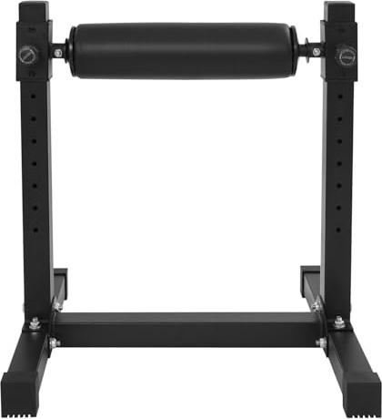 Soporte para sentadillas para entrenamiento con mancuernas, soporte para sentadillas, 200 kg, 9 niveles de altura ajustable, para el hogar