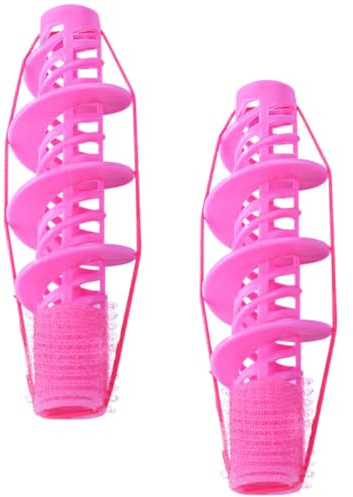 MALUGOGO 2 Pezzi Bigodini Flessibili per Chioma Donna, Rulli per Permanente Tenuta Sicura, Materiale Plastico e Elastico, Adatti per Uso Domestico per Stili di Ricci Differenti