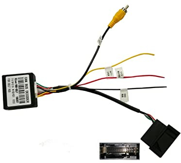 M.I.C. Decoder-G: Original Rückfahrkamera (RNS 310 510) Decoder Adapter zu RCA Video in RGB 12V ersatz für Volkswagen Skoda Seat