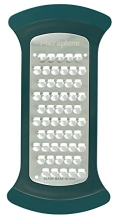Microplane Rallador de cocina con hoja muy gruesa para colmo, calabacín, col, patata, manzana y queso