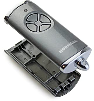 Hörmann Handsender Cover HSE4BS Frozen Grey 4510784 Leer Gehäuse ohne Batterie ohne Platine Ersatzteil Ober- und Unterschale