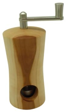 Holz Muskatmühlen Unikate handgemacht aus Edelhölzern | handgedrechselt | kleine Ausführung | manuell | tolle Geschenkidee (Apfel 2)