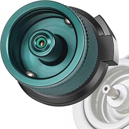 Jeebel Camp Gaskocher Adapter für Easy Clic® Plus System Zum Umstellen von CV Bajonettanschluss auf Typ MSF-1a Anschluß oder Lindal Ventil Anschluß (Typ MSF-1a Anschluß)