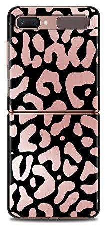 AMNOUR für Zflip4 Handyhülle für Samsung Z Flip3 5G z Flip 3 5G zFlip Handyschale Mobiltelefon Pink Rose Bling, B05, für Samsung Z Flip4