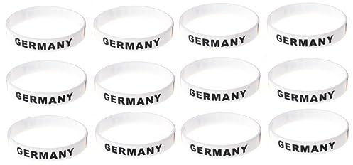 Toddmomy 12 Stk Land-silikon-armband Dekoratives Armband Mit Landesflagge Slap-armbänder Nationalflaggenarmbänder Wettkampfarmband Flaggenarmband Massengeschenke Mann Baseball Sport